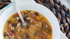 bean and rice soup-2
