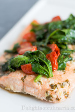 salmon with spinach-2