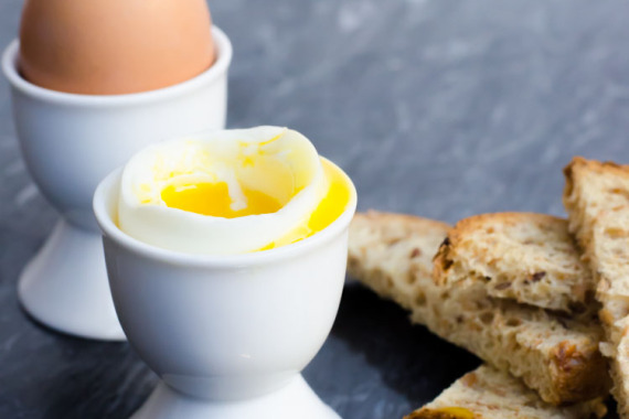 Perfect soft boiled egg